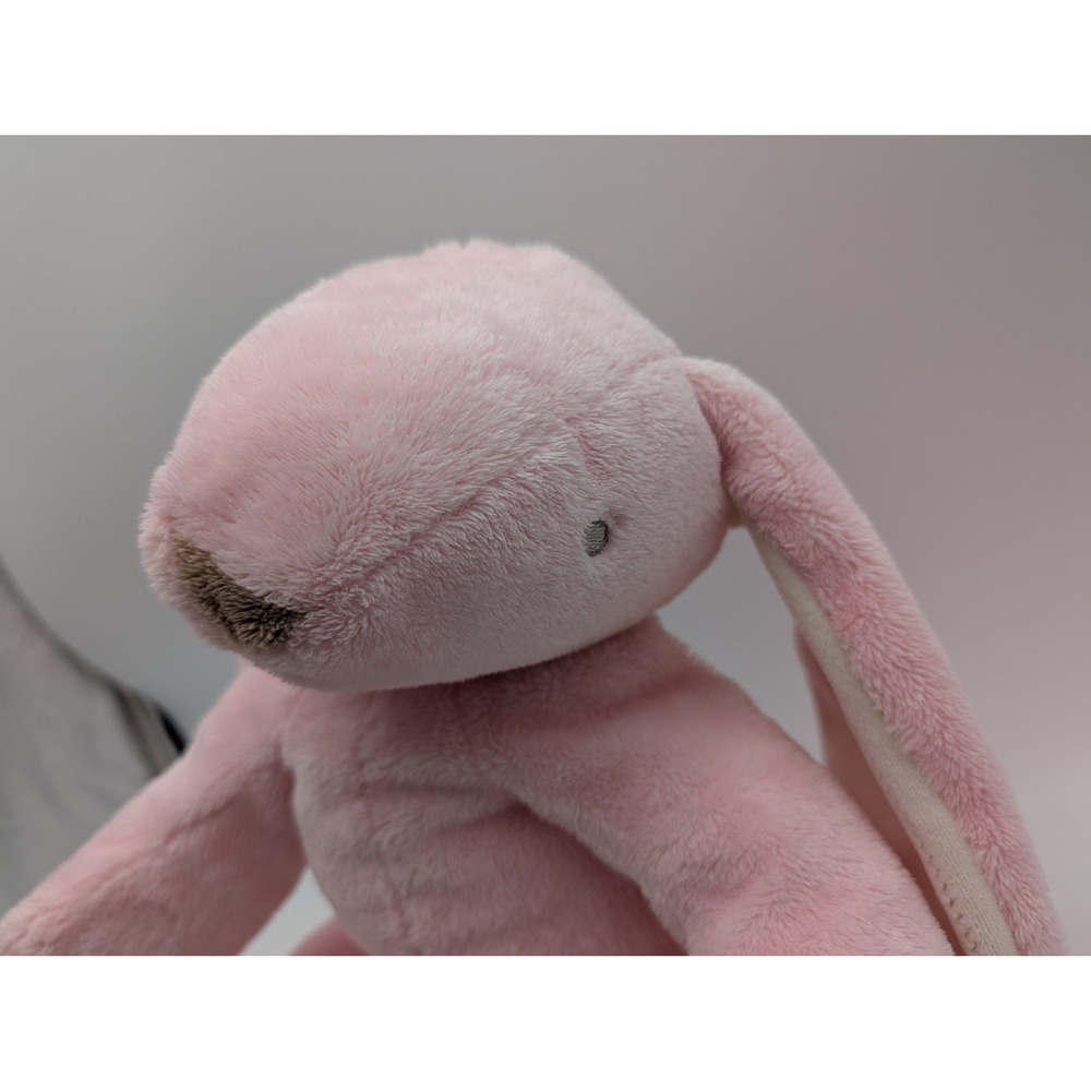 Pottery Barn Kids PBK Pink Rabbit Plush Stitched Ears Feet Stuffed Animal Toy - Picture 3 of 14